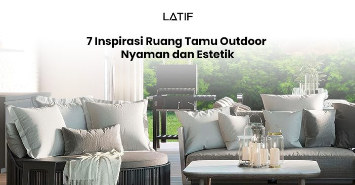 Inspirasi ruang tamu outdoor