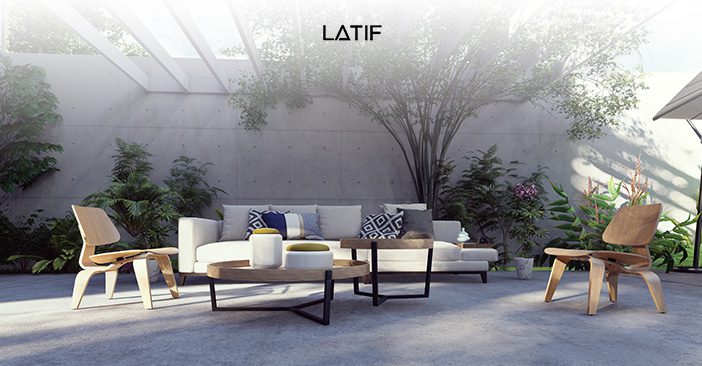 Inspirasi ruang tamu outdoor