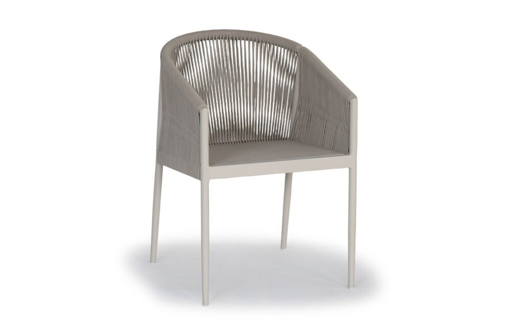 Cambridge Dining Chair (Aluminium) - Latif Living