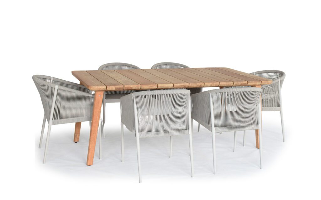 Cambridge Dining Chair (Aluminium) - Latif Living