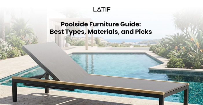 Poolside furniture