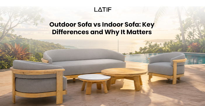 Outdoor Sofa vs Indoor Sofa