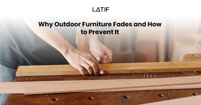 why outdoor furniture fades